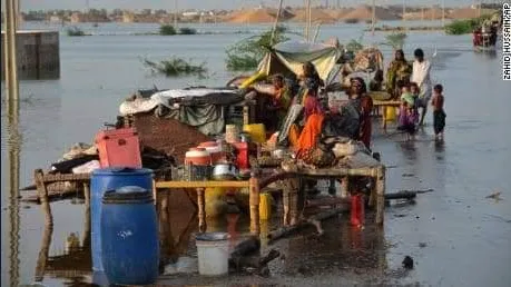 Displaced families