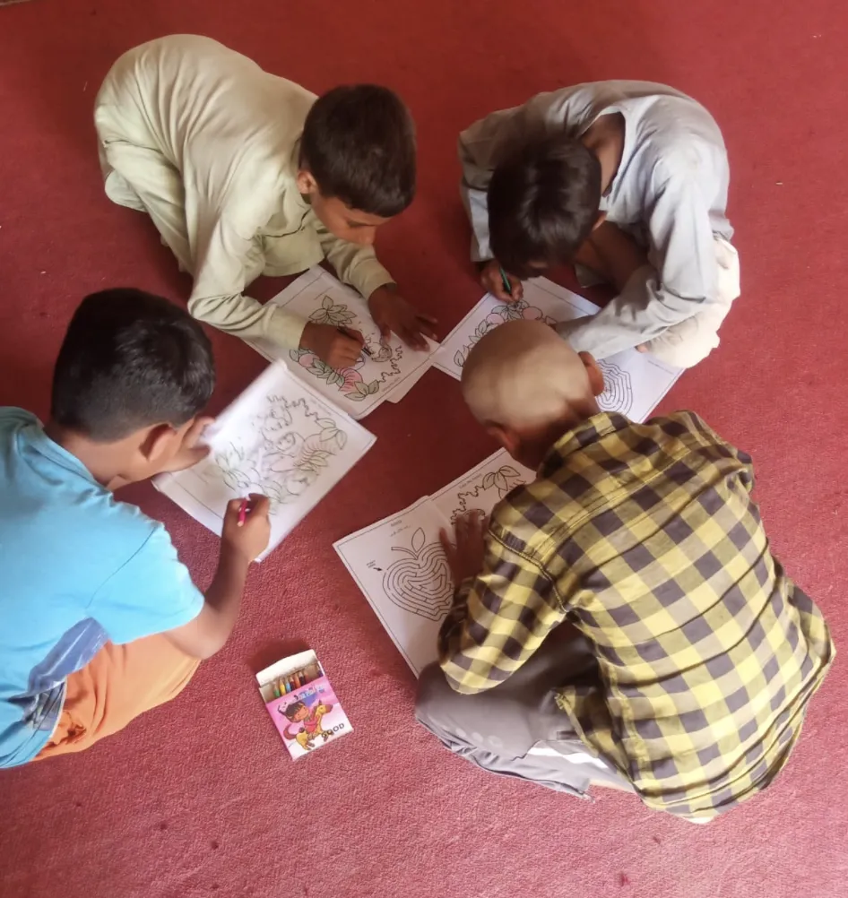 Daily life in the orphanage